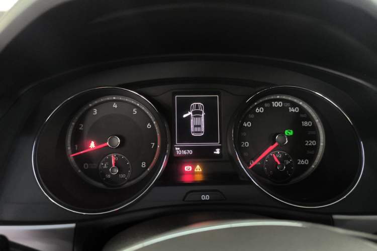 Used Volkswagen Teramont 2017 380TSI Four-Wheel Drive Luxury Edition Instrument Cluster