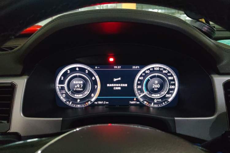Used Volkswagen Teramont 2017 380TSI Four-Wheel Drive Flagship Edition Instrument Cluster