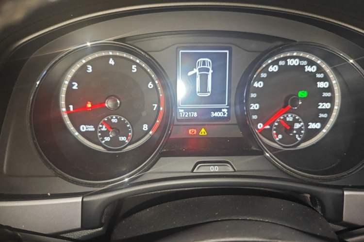 Used Volkswagen Teramont 2017 380TSI Four-Wheel Drive Luxury Edition Instrument Cluster
