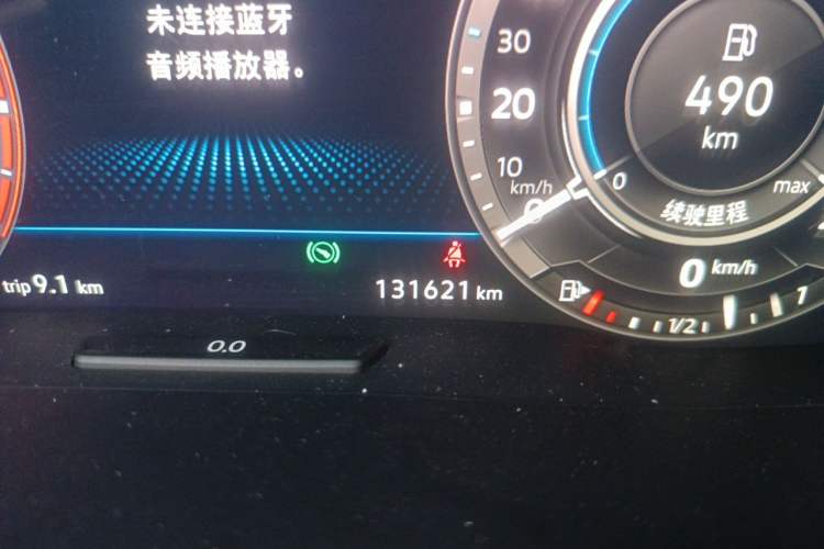 Used Volkswagen Teramont 2017 530 V6 Four-Wheel Drive Flagship Edition Odometer Close Up