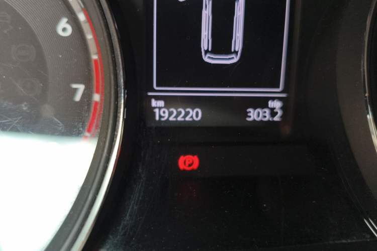 Used Volkswagen Teramont 2017 380TSI Four-Wheel Drive Luxury Edition Odometer Close Up