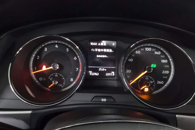 Used Volkswagen Teramont 2017 380TSI Four-Wheel Drive Luxury Edition Odometer Close Up