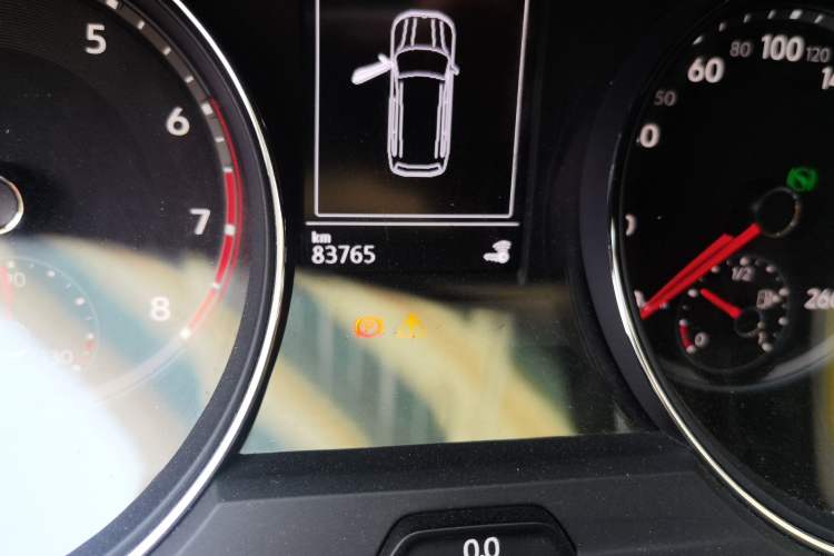 Used Volkswagen Teramont 2017 380TSI Four-Wheel Drive Comfort Edition Odometer Close Up