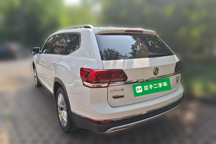 Used Volkswagen Teramont 2017 380TSI Four-Wheel Drive Flagship Edition Rear Left 45 Deg