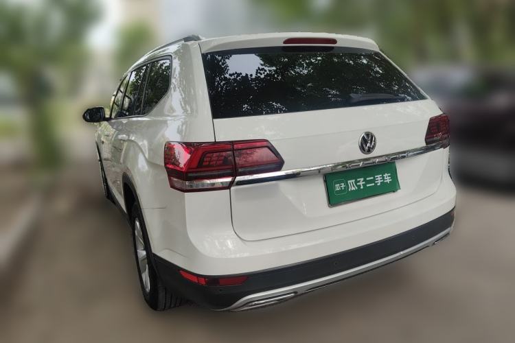 Used Volkswagen Teramont 2017 380TSI Four-Wheel Drive Comfort Edition Rear Left 45 Deg