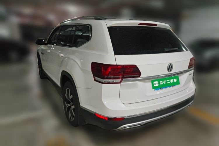Used Volkswagen Teramont 2017 530 V6 Four-Wheel Drive Luxury Edition Rear Left 45 Deg
