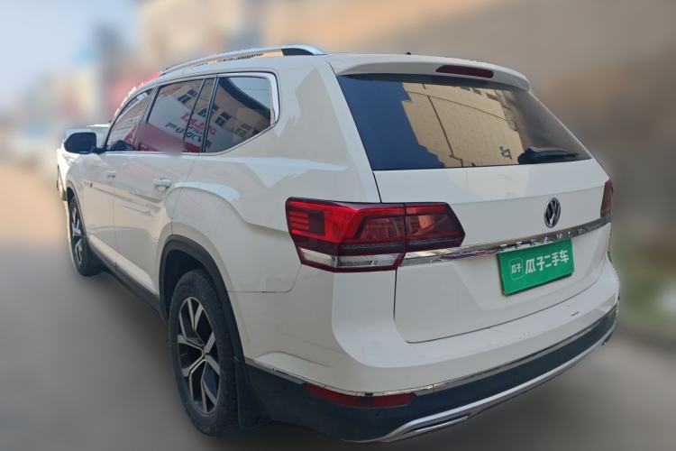 Used Volkswagen Teramont 2017 380TSI Four-Wheel Drive Luxury Edition Rear Left 45 Deg