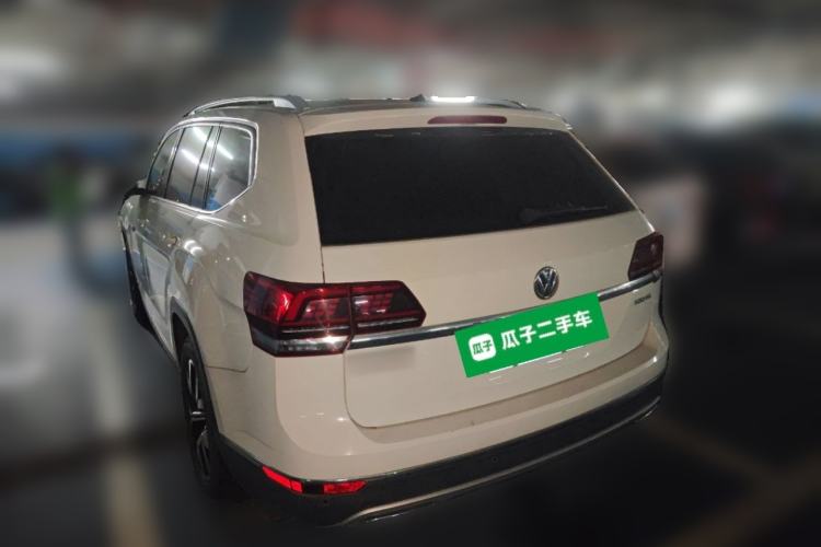 Used Volkswagen Teramont 2017 530 V6 Four-Wheel Drive Luxury Edition Rear Left 45 Deg
