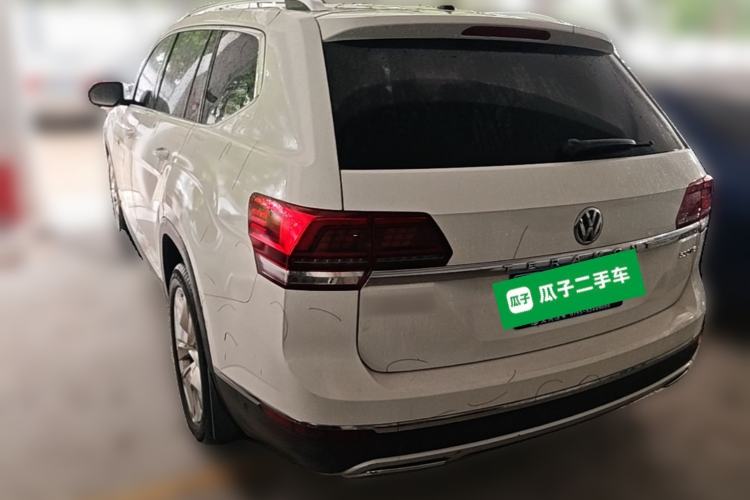 Used Volkswagen Teramont 2017 530 V6 Four-Wheel Drive Flagship Edition Rear Left 45 Deg