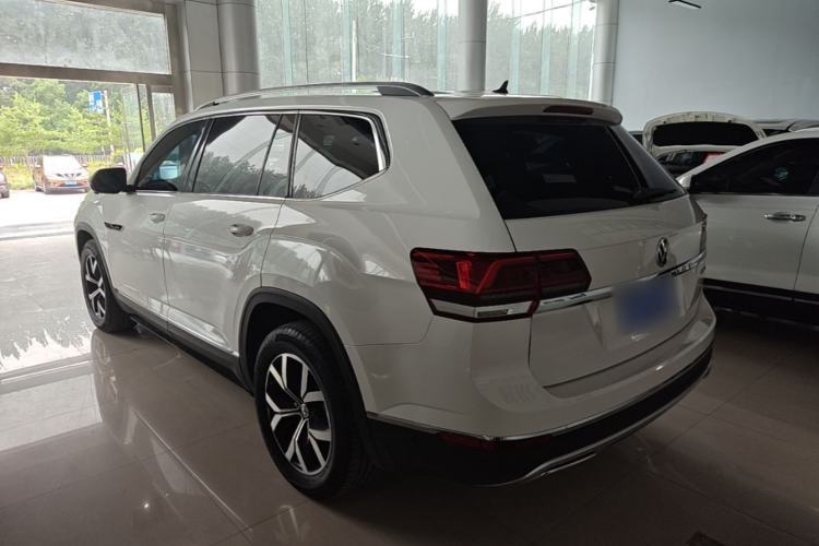 Used Volkswagen Teramont 2017 380TSI Four-Wheel Drive Luxury Edition Rear Left 45 Deg