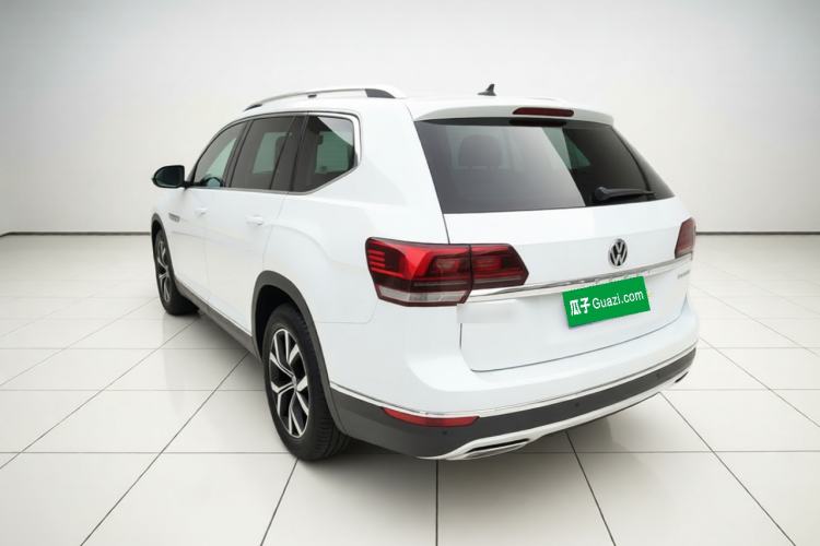 Used Volkswagen Teramont 2017 380TSI Four-Wheel Drive Luxury Edition Rear Left 45 Deg