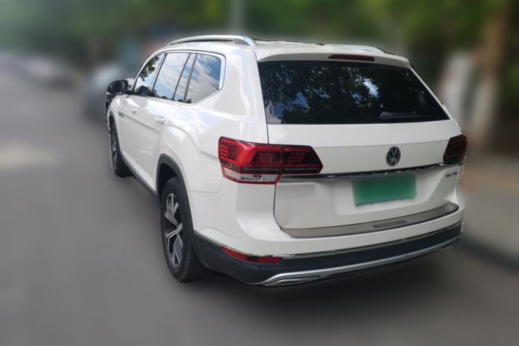 Used Volkswagen Teramont 2017 380TSI Four-Wheel Drive Luxury Edition Rear Left 45 Deg