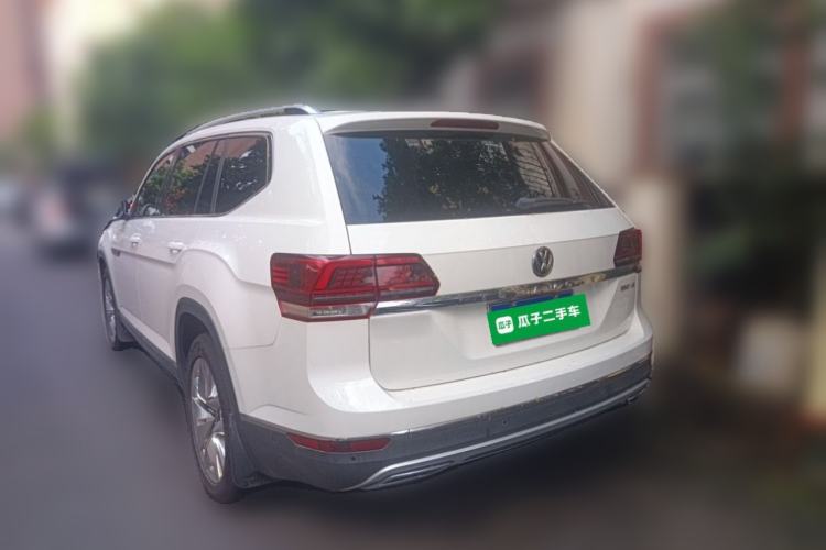 Used Volkswagen Teramont 2017 530 V6 Four-Wheel Drive Flagship Edition Rear Left 45 Deg