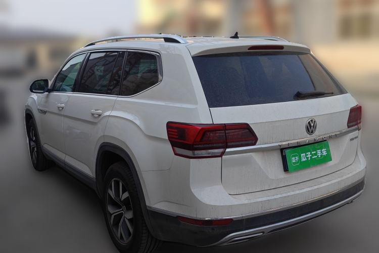Used Volkswagen Teramont 2017 380TSI Four-Wheel Drive Luxury Edition Rear Left 45 Deg