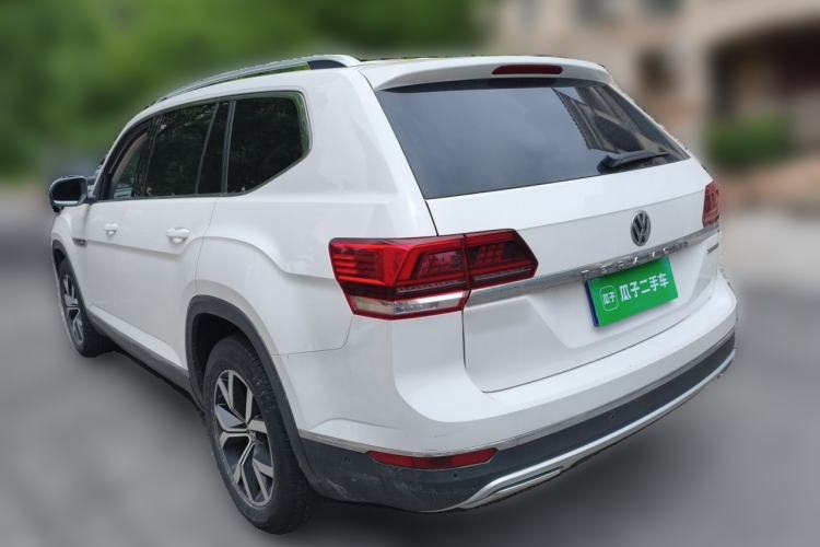 Used Volkswagen Teramont 2017 380TSI Four-Wheel Drive Luxury Edition Rear Left 45 Deg