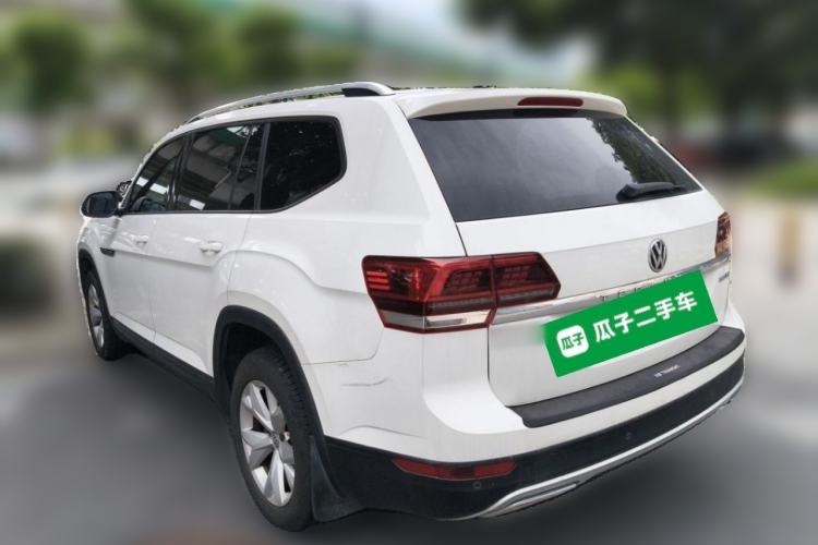 Used Volkswagen Teramont 2017 380TSI Four-Wheel Drive Comfort Edition Rear Left 45 Deg