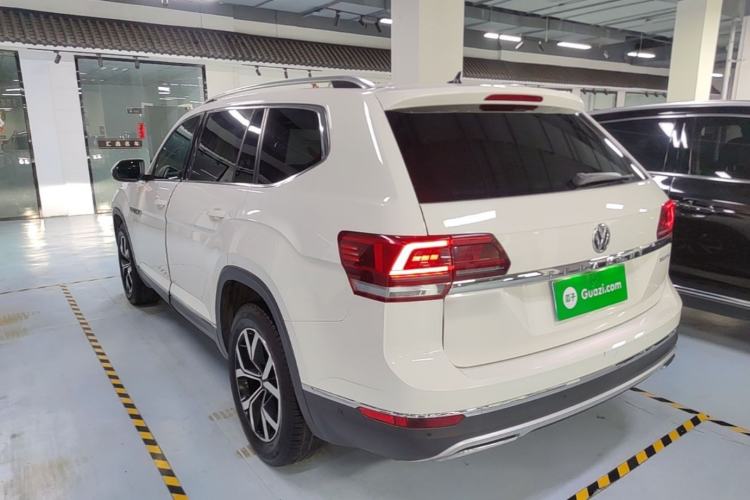 Used Volkswagen Teramont 2017 380TSI Four-Wheel Drive Luxury Edition Rear Left 45 Deg