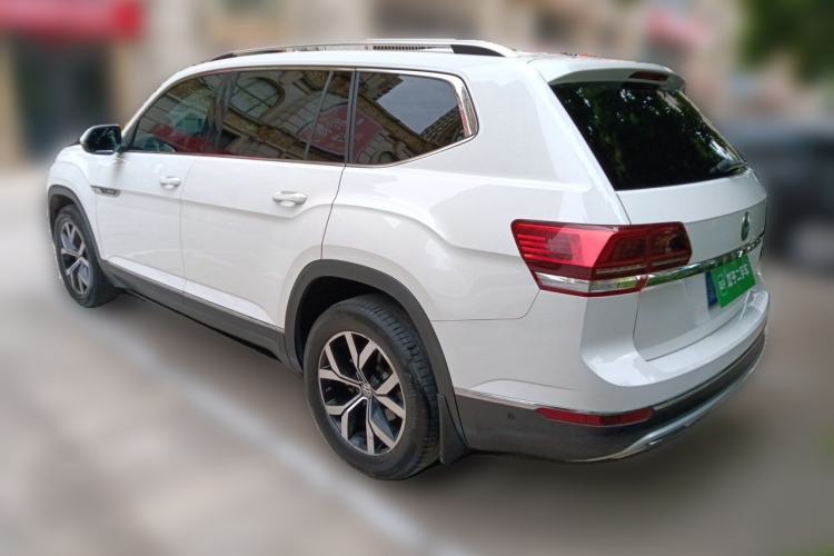 Used Volkswagen Teramont 2017 380TSI Four-Wheel Drive Luxury Edition Rear Left 45 Deg