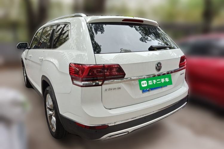 Used Volkswagen Teramont 2017 530 V6 Four-Wheel Drive Supreme Flagship Edition Rear Left 45 Deg