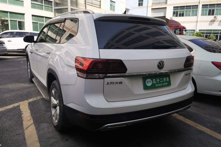 Used Volkswagen Teramont 2017 380TSI Four-Wheel Drive Comfort Edition Rear Left 45 Deg