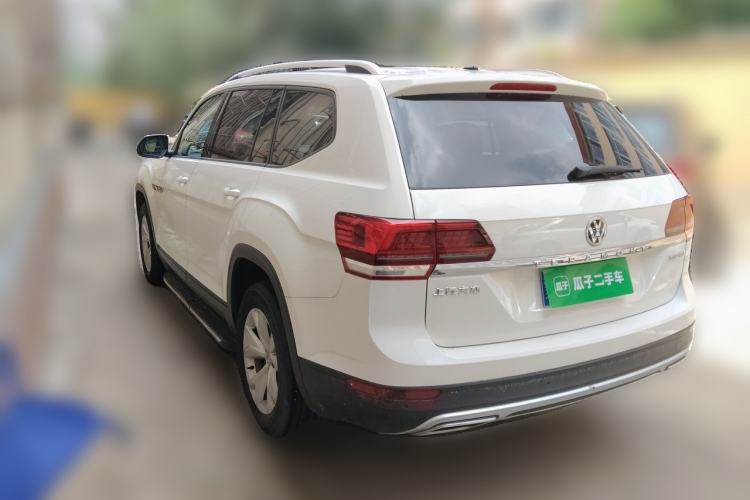 Used Volkswagen Teramont 2017 380TSI Four-Wheel Drive Comfort Edition Rear Left 45 Deg