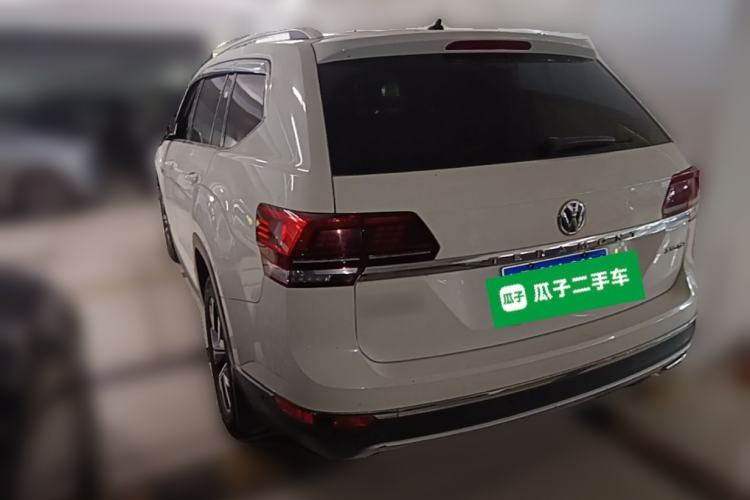 Used Volkswagen Teramont 2017 330TSI Two-Wheel-Drive Luxury Edition Rear Left 45 Deg