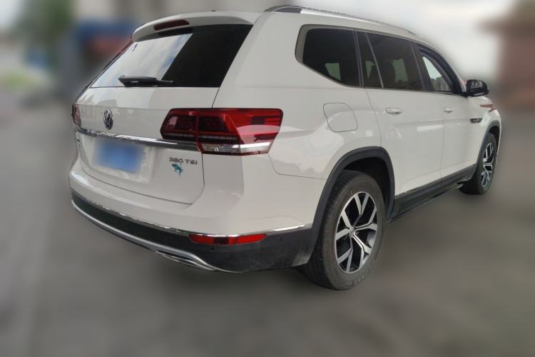 Used Volkswagen Teramont 2017 380TSI Four-Wheel Drive Luxury Edition Rear Right 45 Deg