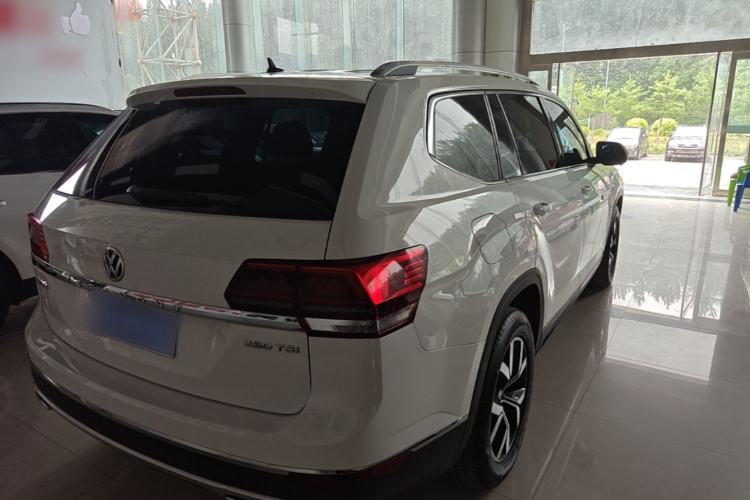 Used Volkswagen Teramont 2017 380TSI Four-Wheel Drive Luxury Edition Rear Right 45 Deg