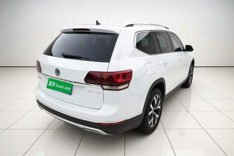 Used Volkswagen Teramont 2017 380TSI Four-Wheel Drive Luxury Edition Rear Right 45 Deg