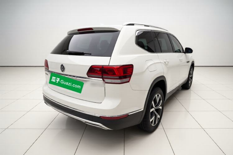 Used Volkswagen Teramont 2017 380TSI Four-Wheel Drive Luxury Edition Rear Right 45 Deg