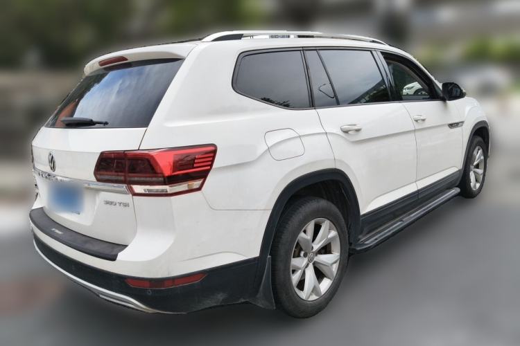 Used Volkswagen Teramont 2017 380TSI Four-Wheel Drive Comfort Edition Rear Right 45 Deg