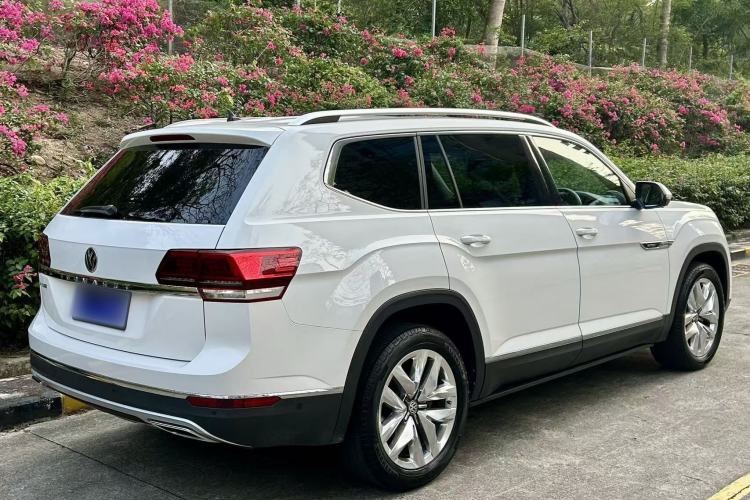 Used Volkswagen Teramont 2017 530 V6 Four-Wheel Drive Supreme Flagship Edition Rear Right 45 Deg