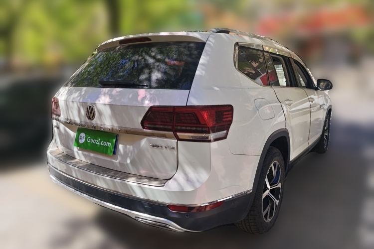 Used Volkswagen Teramont 2017 380TSI Four-Wheel Drive Luxury Edition Rear Right 45 Deg
