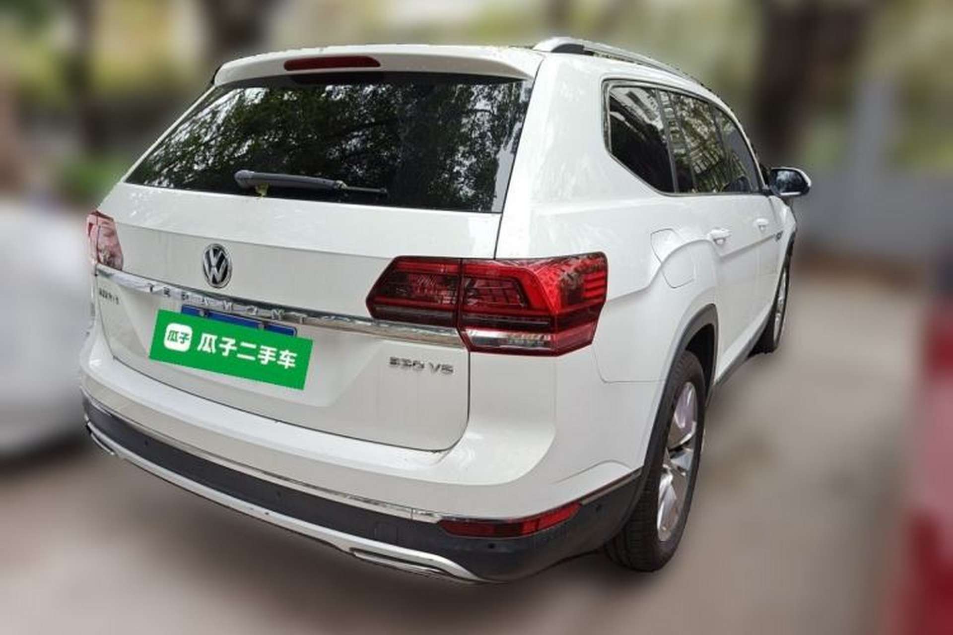 Used Volkswagen Teramont 2017 530 V6 Four-Wheel Drive Supreme Flagship Edition Rear Right 45 Deg
