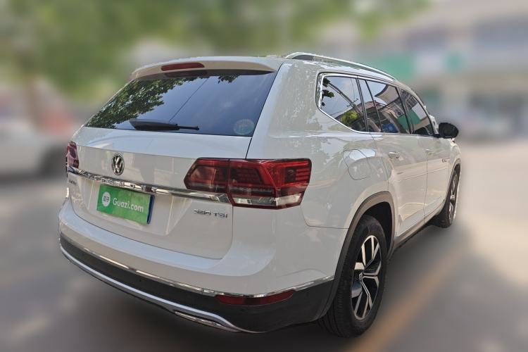 Used Volkswagen Teramont 2017 380TSI Four-Wheel Drive Luxury Edition Rear Right 45 Deg