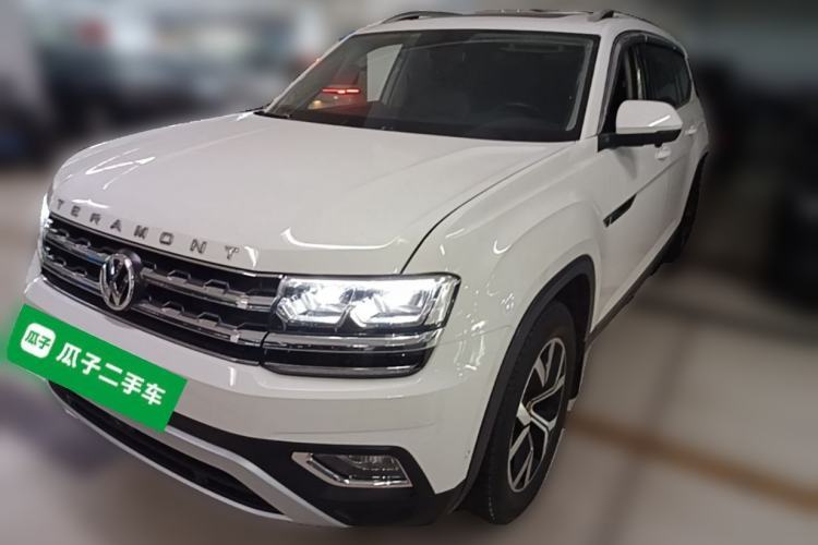 Used Volkswagen Teramont 2017 330TSI Two-Wheel-Drive Luxury Edition Guazi used car, China used car export, Used car for sale, Used cars, Cheapest cars for sale