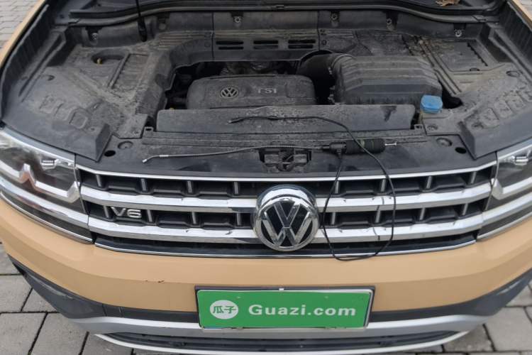 Used Volkswagen Teramont 2017 380TSI Four-Wheel Drive Luxury Edition Engine Bay