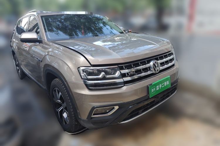 Used Volkswagen Teramont 2017 380TSI Four-Wheel Drive Luxury Edition Front Right 45 Deg