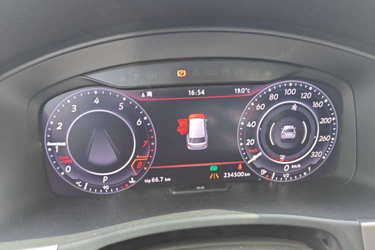 Used Volkswagen Teramont 2017 380TSI Four-Wheel Drive Luxury Edition Instrument Cluster