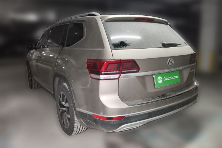 Used Volkswagen Teramont 2017 530 V6 Four-Wheel Drive Luxury Edition Rear Left 45 Deg