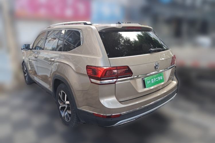 Used Volkswagen Teramont 2017 380TSI Four-Wheel Drive Luxury Edition Rear Left 45 Deg