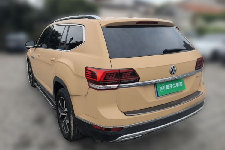 Used Volkswagen Teramont 2017 380TSI Four-Wheel Drive Luxury Edition Rear Left 45 Deg