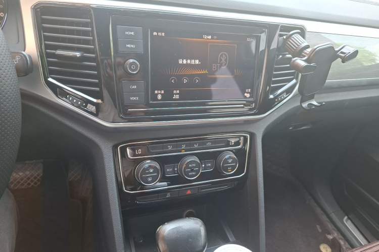 Used Volkswagen Teramont 2019 380TSI Four-Wheel Drive Comfort Edition China VI Standard Audio And AC Panel