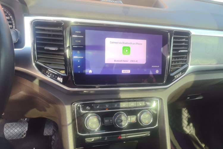 Used Volkswagen Teramont 2019 380TSI Four-Wheel Drive Flagship Model China V Standard Audio And AC Panel