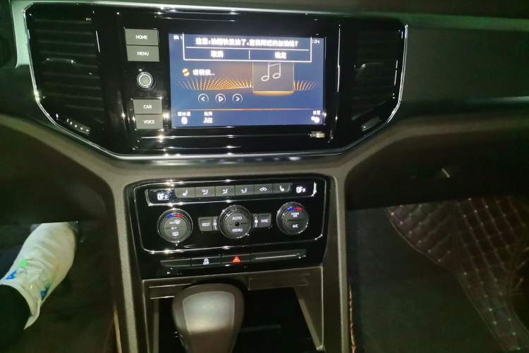 Used Volkswagen Teramont 2019 380TSI Four-Wheel Drive Luxury Version China VI Standard Audio And AC Panel
