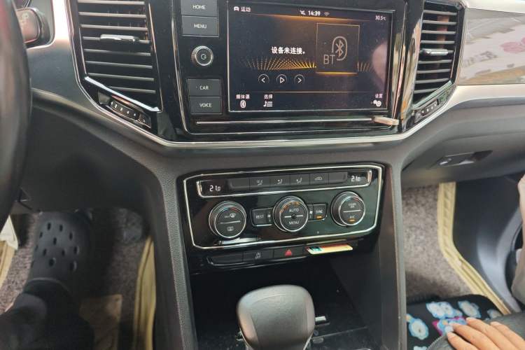 Used Volkswagen Teramont 2019 380TSI Four-Wheel Drive Comfort Edition China V Standard Audio And AC Panel