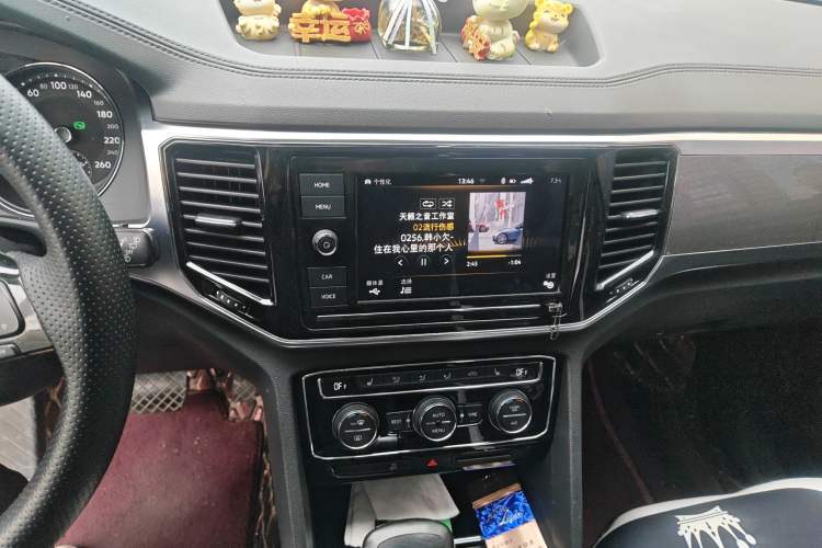 Used Volkswagen Teramont 2019 380TSI Four-Wheel Drive Luxury Version China V Standard Audio And AC Panel