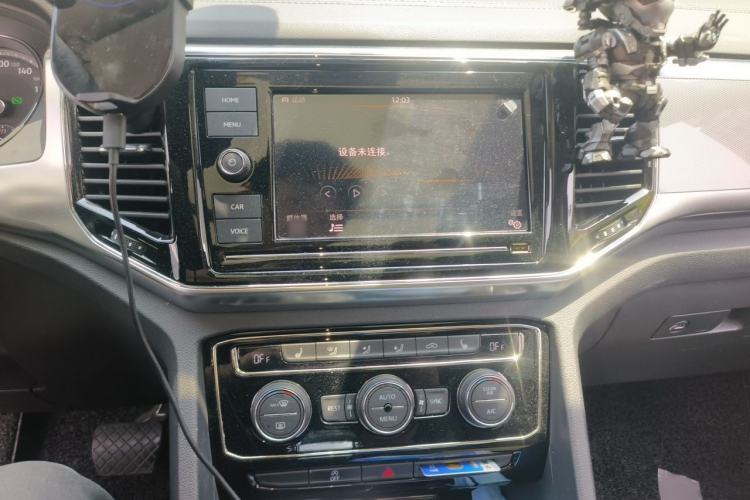 Used Volkswagen Teramont 2019 380TSI Four-Wheel Drive Luxury Version China VI Standard Audio And AC Panel