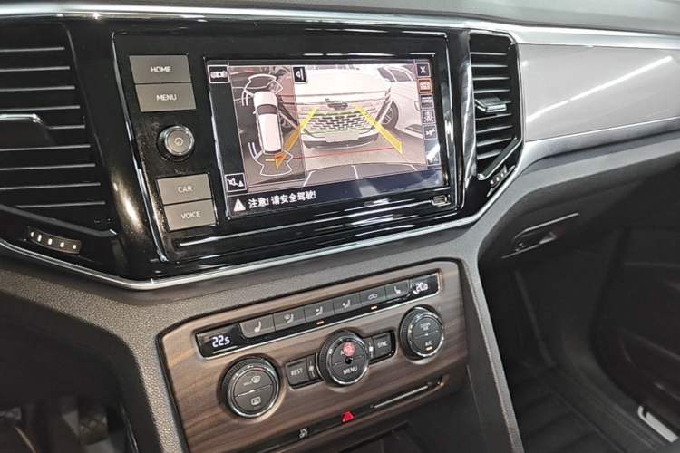 Used Volkswagen Teramont 2019 330TSI Two-Wheel-Drive Luxury Edition China V Standard Audio And AC Panel