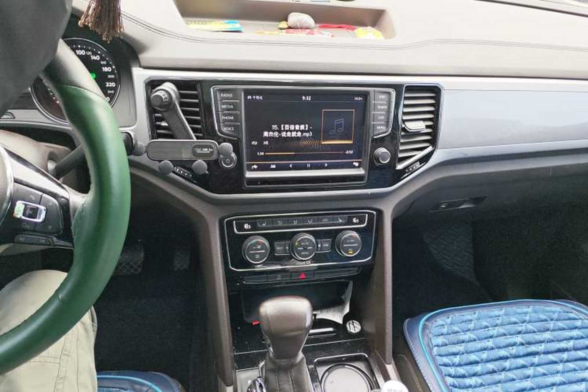 Used Volkswagen Teramont 2019 380TSI Four-Wheel Drive Luxury Version China V Standard Audio And AC Panel